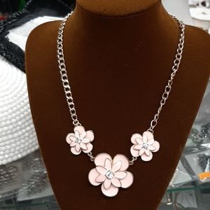 Necklace and earrings